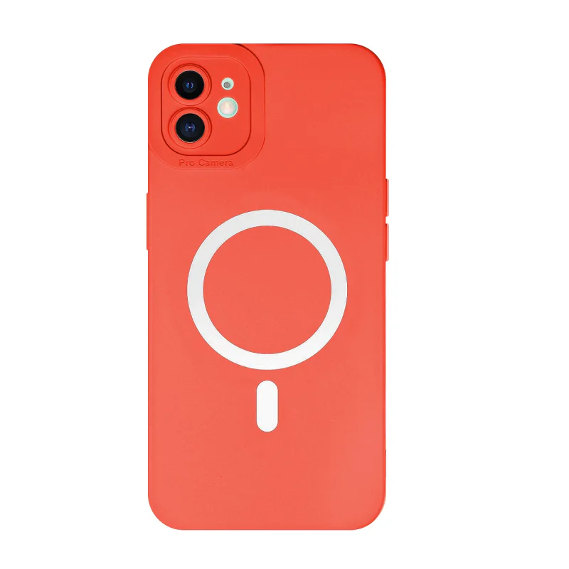 Capa Apokin iPhone 12 6,1 polegadas Silicone Suave com MagSafe Variedade de cores - Imagem 5