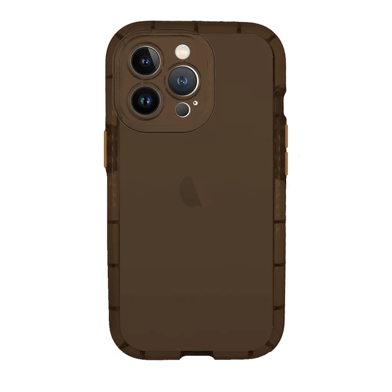 Capa Protetora de Silicone Fluorescente Apokin para iPhone 14 Pro Max Preto - Imagem 5