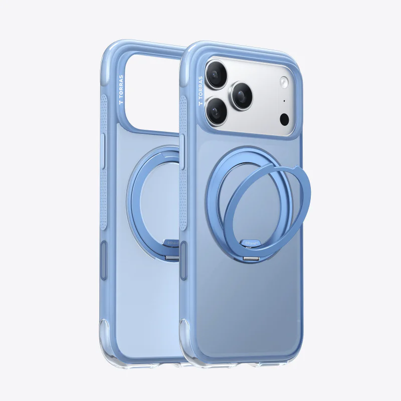 Capa Torras para iPhone 17 Pro Max 18 Pro Max Ostand O3 Air Ilha Azul