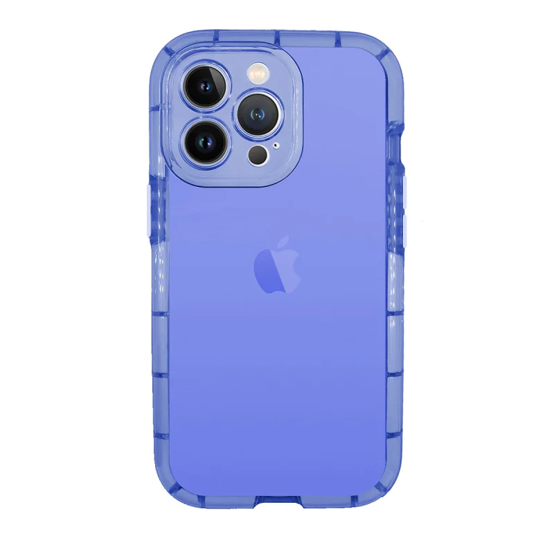 Capa Protetora de Silicone Fluorescente Apokin para iPhone 14 Pro Max Preto - Imagem 6