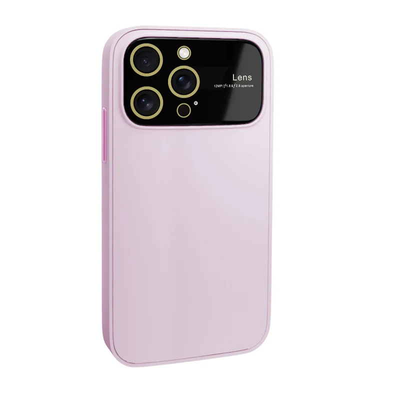 Capa Apokin para iPhone 15 Pro Silicone Mate com Proteção de Câmara Azul Marinho - Imagem 3