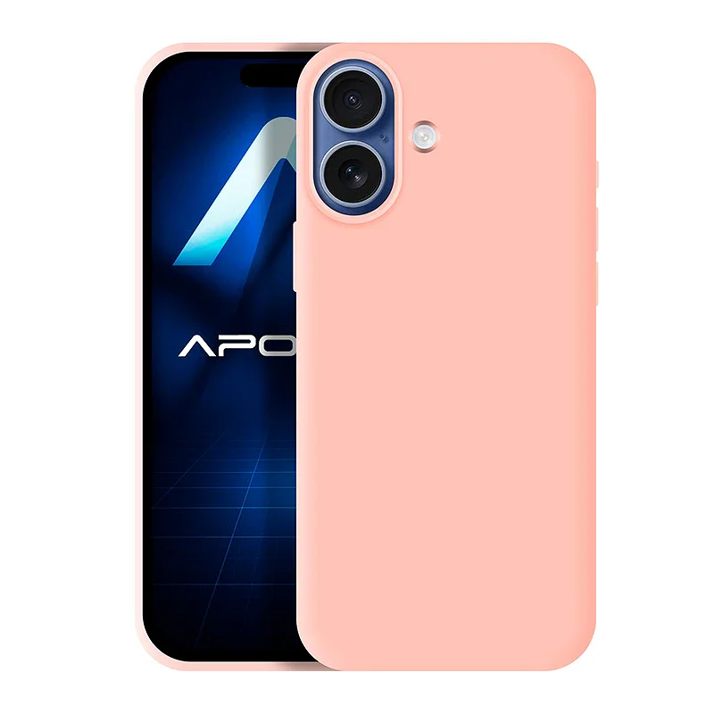 Capa Silicone Macio Apokin para iPhone 17 Lilás - Imagem 6