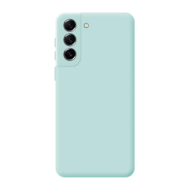 Capa Apokin para Samsung Galaxy S21 FE em Silicone Macio com Proteção de Câmara 3D Rosa - Imagem 3