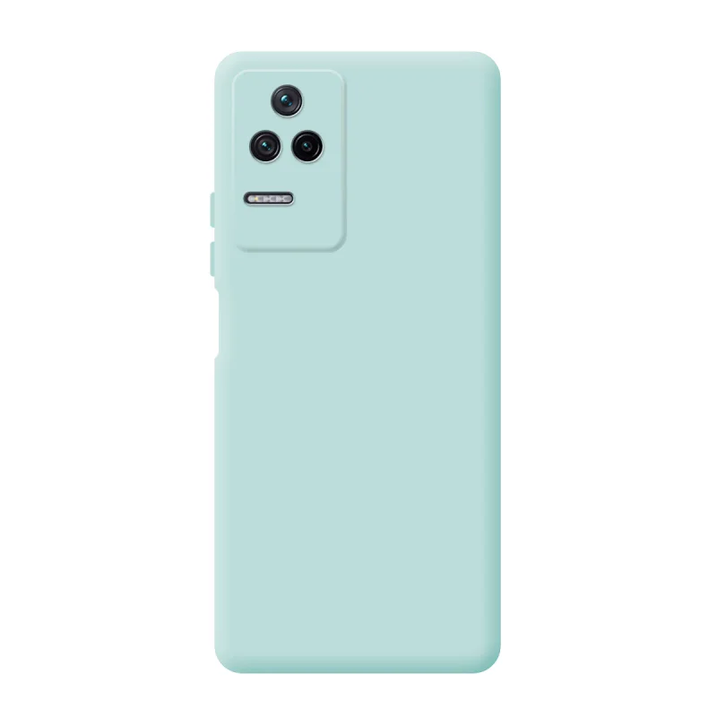 Capa Apokin em Silicone Macio com Proteção de Câmara 3D para Poco F4 Lilás - Imagem 3