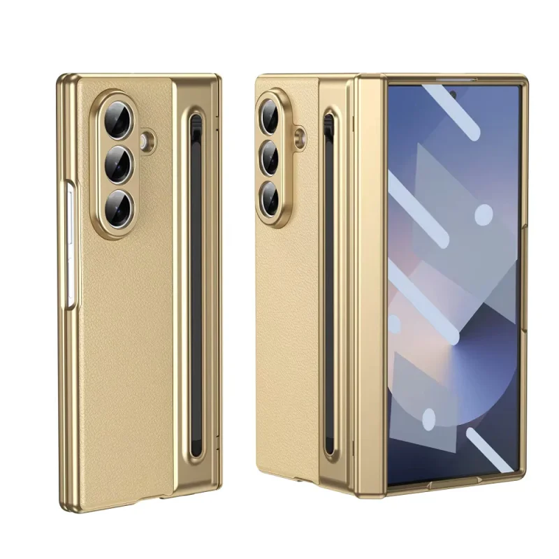 Capa Apokin para Samsung Galaxy Z Fold com Ranhura para S Pen Preto - Imagem 5