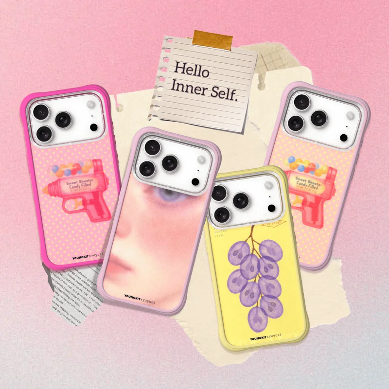Capa Apokin Youngkit Série Autêntica Magnética para iPhone 17 Pro / 18 Pro Rosa - Imagem 6