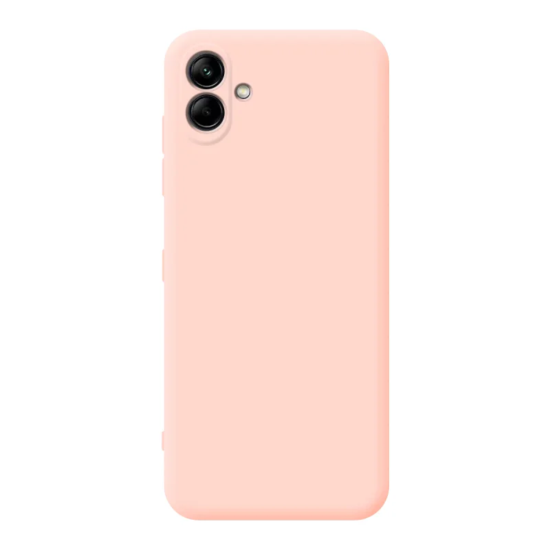 Capa Apokin para Samsung Galaxy A04e em Silicone Macio com Proteção de Câmara 3D Lilás - Imagem 4