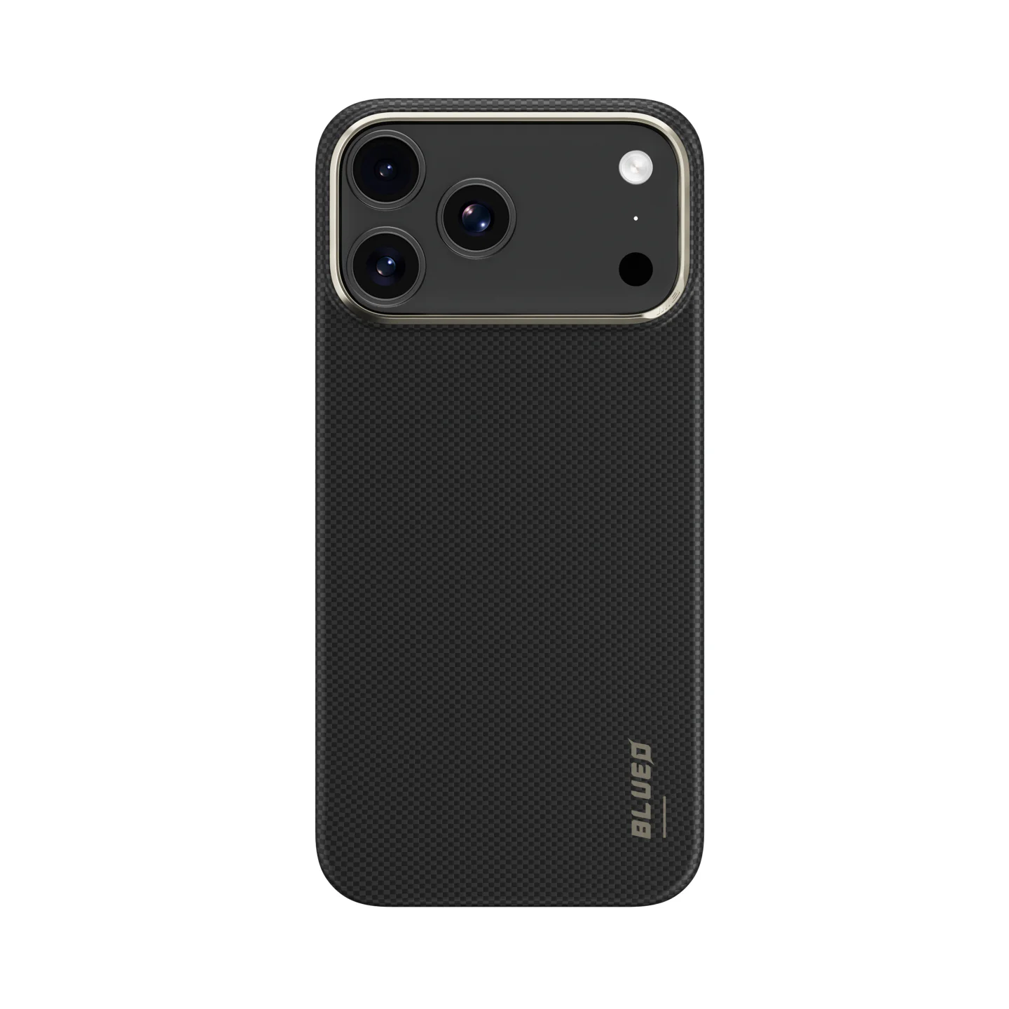 Capa Blueo Magnética de Fibra de Aramida para iPhone 16 Pro Max Preto