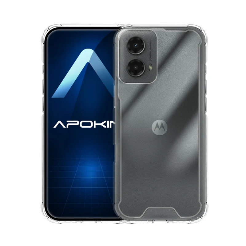 Capa Transparente Apokin Anti-choque Premium para Motorola Moto G 5G 2024 - Imagem 1