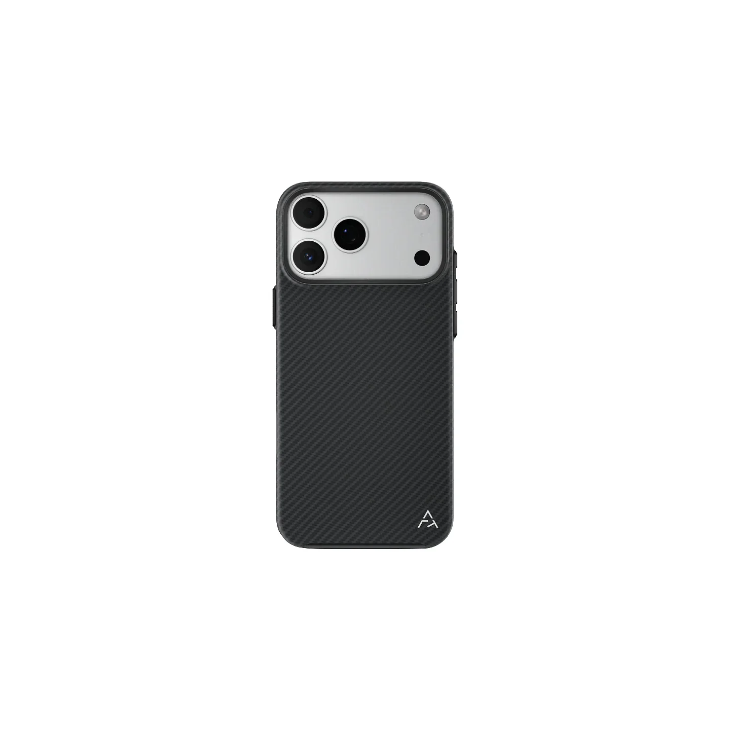 Capa Airity Aramida Fibra Series para iPhone 17 Pro Max Preta Carbono - Imagem 1
