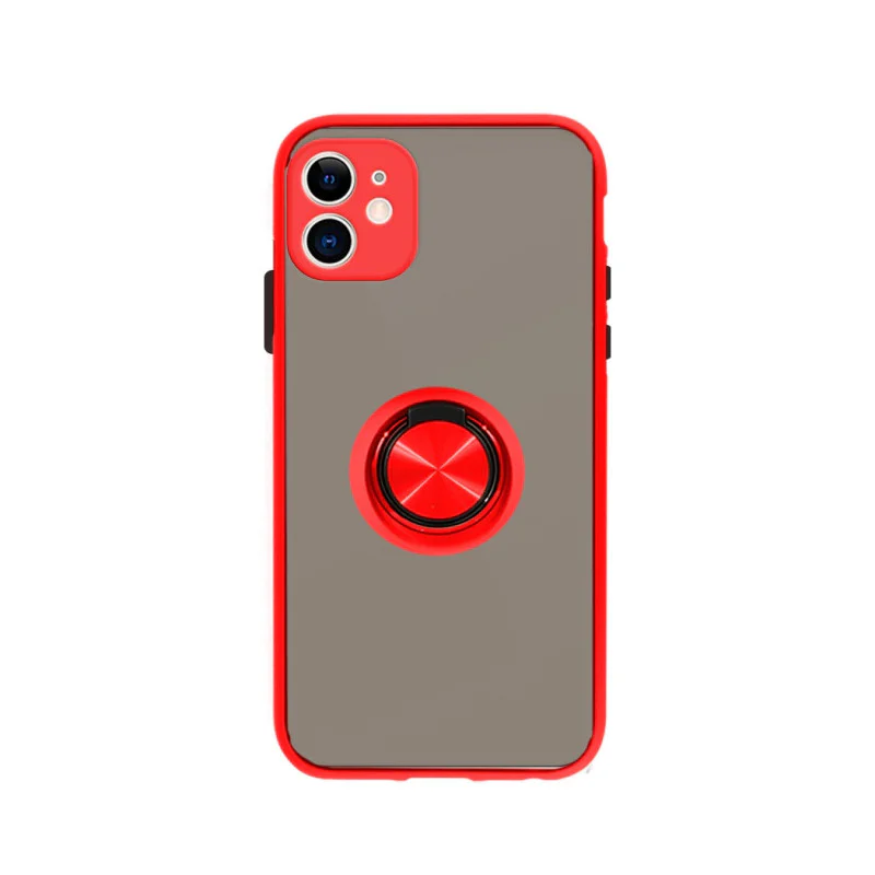 Capa Apokin para Apple iPhone 13 Pro em Gel Magnética com Suporte Fumado Azul - Imagem 4