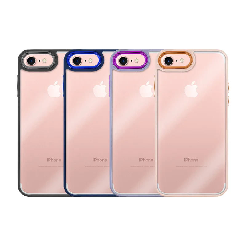 Capa Apokin para iPhone 6 / 7 / 8 Antichoques com Bordo de Câmara em Alumínio Variedade de Cores - Imagem 1