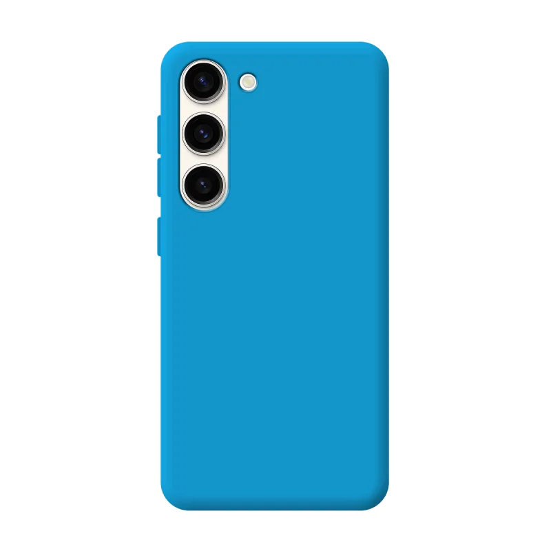 Capa de Silicone Macio Apokin para Samsung Galaxy S23 Plus com Proteção de Câmara 3D Vermelho - Imagem 6