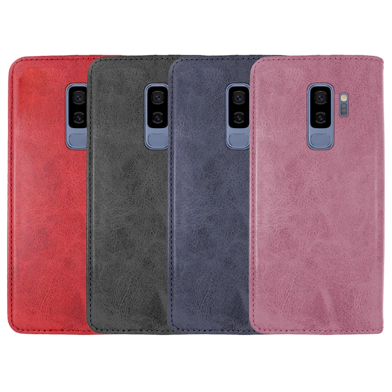 Capa com Porta-Cartões em Ecopele Apokin para Samsung Galaxy S9 Plus Rosa - Imagem 1