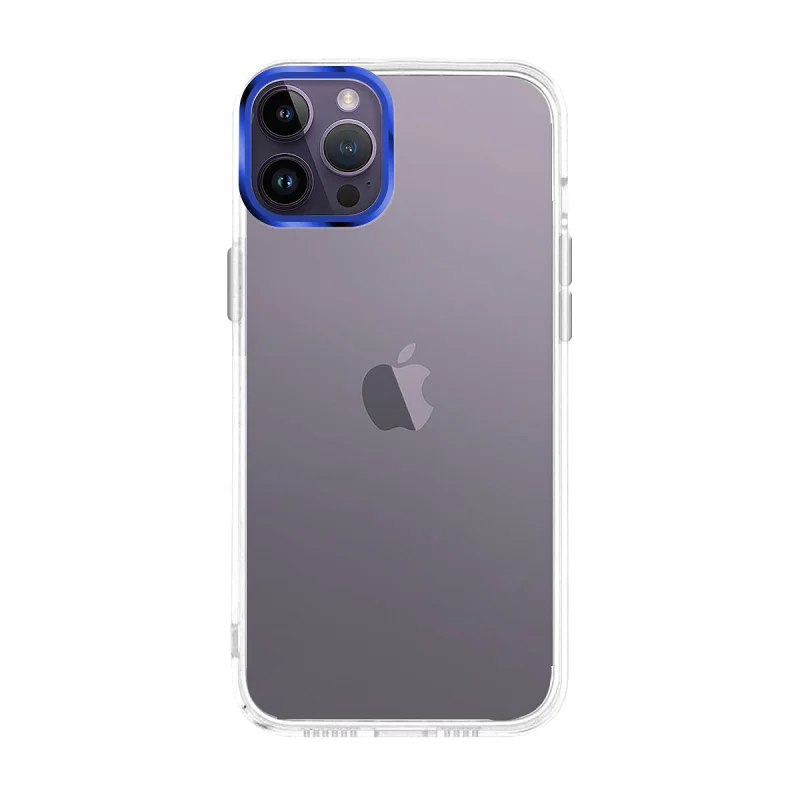 Capa Apokin Space para iPhone 14 Pro Acrílica Rígida com Borda de Câmara Variedade de cores - Imagem 3