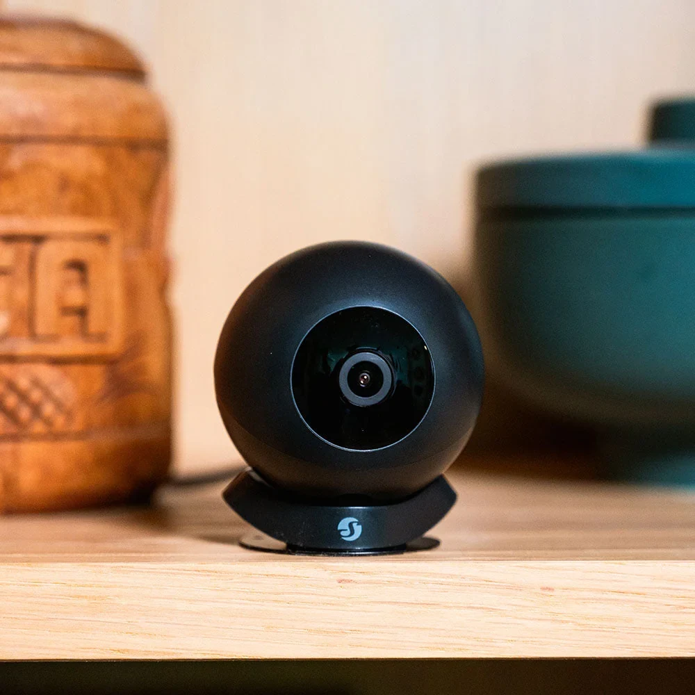 Câmara de Vigilância Wi-Fi Shelly Camera Full HD 1080p com Visão Noturna, Áudio Bidirecional e Deteção de Movimento Preto - Imagem 6