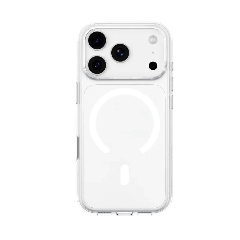 Capa Apokin Crystal Pro para iPhone 17 Pro Max e 18 Pro Max com Anel Magnético Transparente - Imagem 2