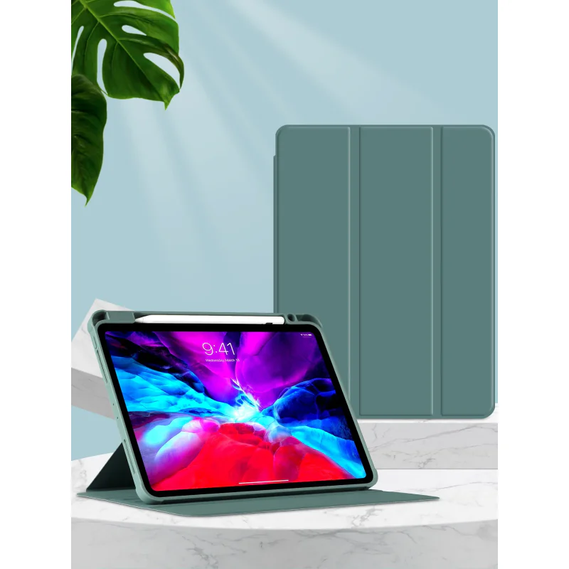 Capa Apokin Smart Cover 360 para iPad Air 13 com Suporte para Caneta Preto - Imagem 3