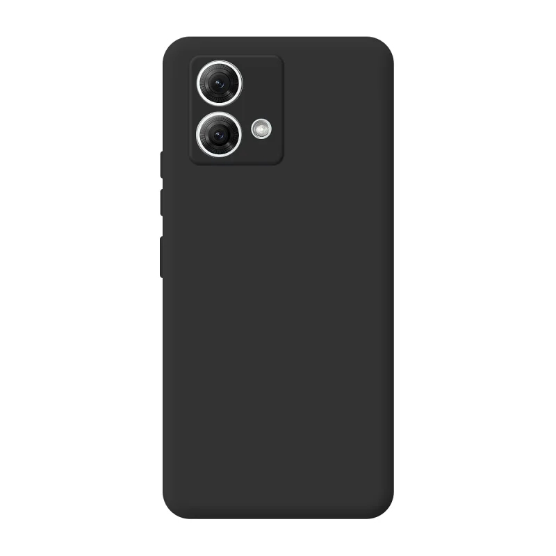 Capa Apokin para Motorola Moto G53 em Silicone Macio Preto - Imagem 3