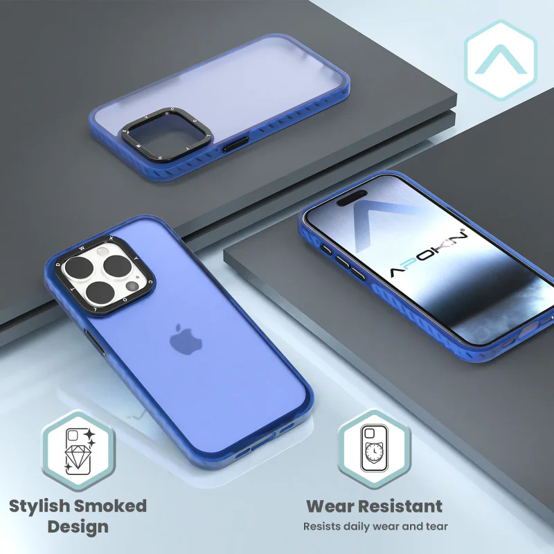 Capa Apokin para iPhone 17 Air Smoked Xycolt com Proteção de Câmara Branco - Imagem 4
