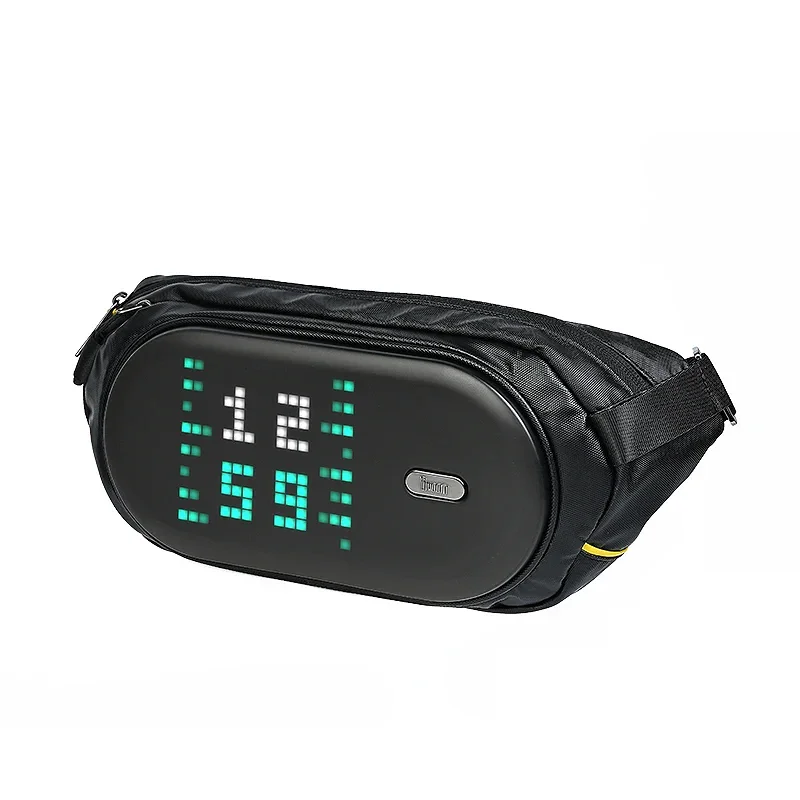 Mochila para Portátil Apokin Divoom Pixoo Pixel Art com Ecrã LED de 15 polegadas Preto - Imagem 6