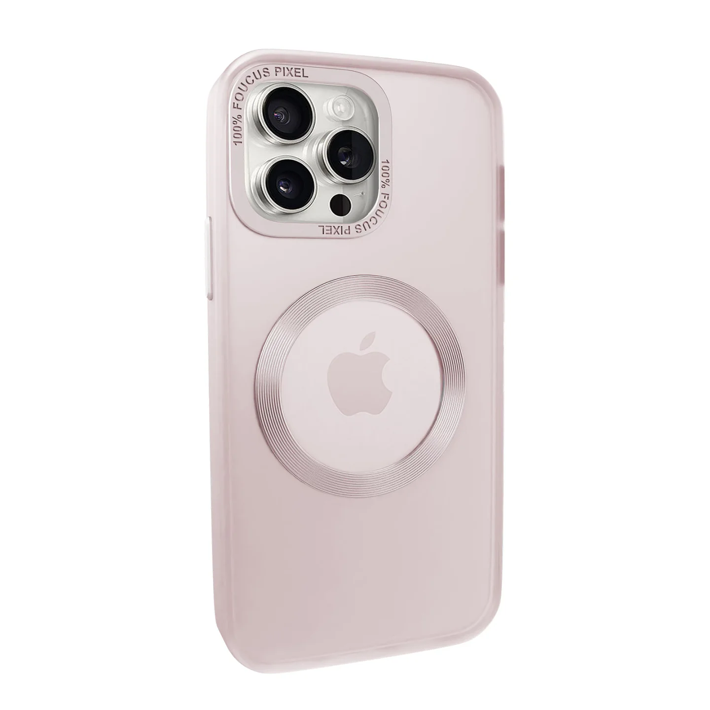 Capa MagSafe Apokin para iPhone 15 Pro, Rosa - Imagem 1