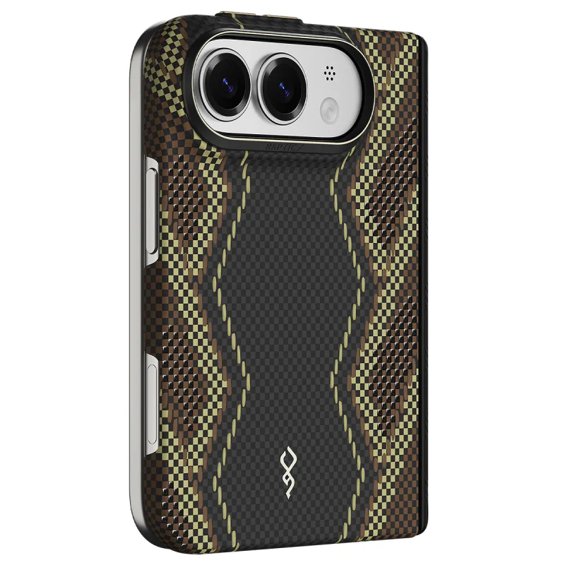 Capa Apokin Raptic Aramid Skin Pro para iPhone 18 Duo com MagSafe Cetro - Imagem 3