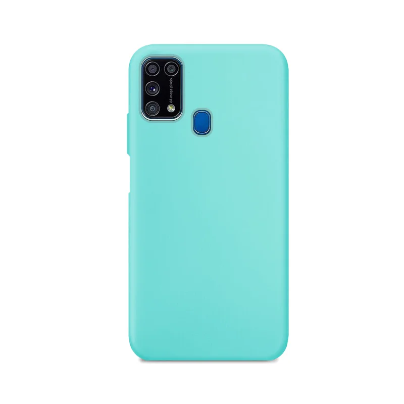 Capa Apokin para Samsung Galaxy M31 Silicone Macio Preto - Imagem 3