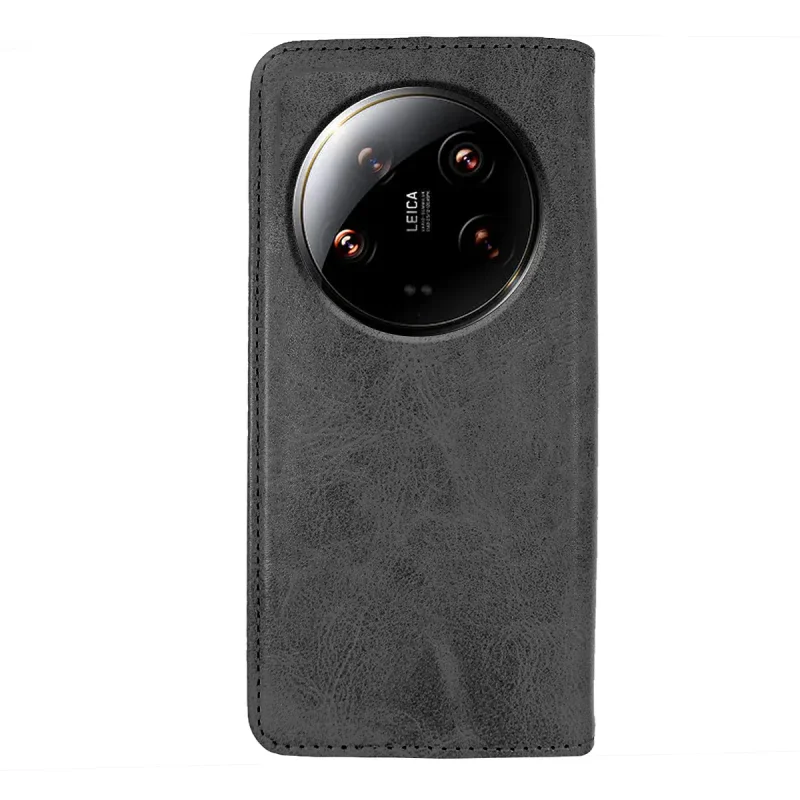 Capa com Porta-cartões em Pele Sintética Apokin para Xiaomi 14 Ultra Variedade de cores - Imagem 4