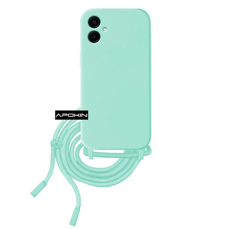 Capa Apokin para Samsung Galaxy A06 Suave com Cordão Variedade de cores - Imagem 2
