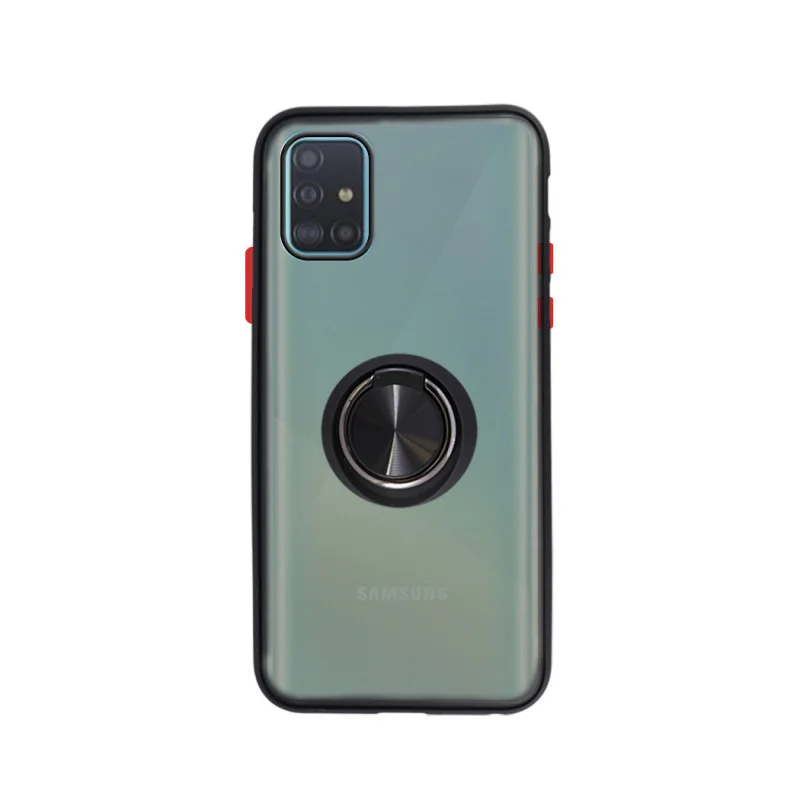 Capa Magnética Apokin com Suporte para Samsung Galaxy A51 5G Vermelho - Imagem 2