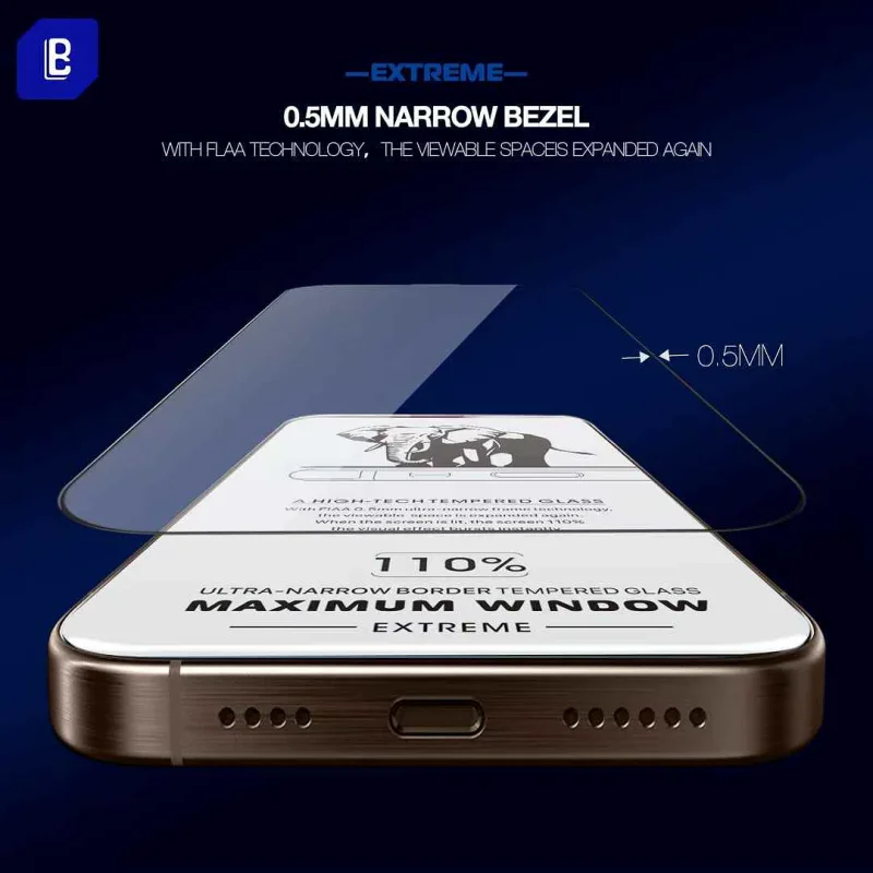 Película Apokin para iPhone 17 Pro Vidro Temperado HD Maximum Window Transparente - Imagem 4