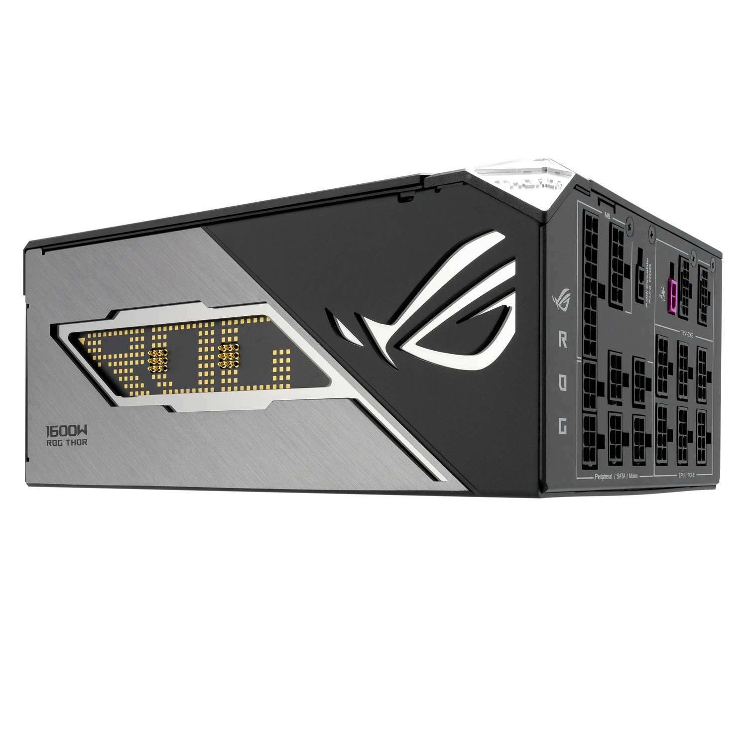 Fonte de Alimentação Asus ROG Thor 1600W Titanium ATX 3.1 Totalmente Modular com Ecrã OLED - Imagem 4