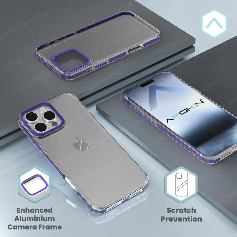 Capa Apokin Reforçada para Xiaomi Redmi Note 14 Pro 5G e Poco X7 Branco - Imagem 4