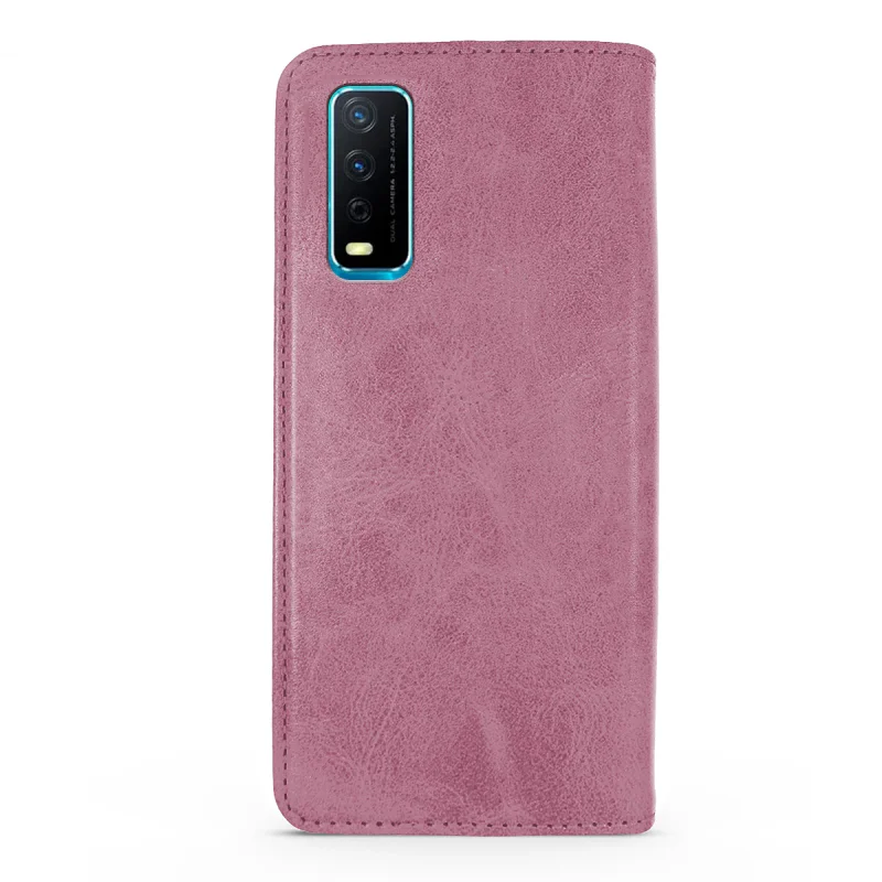 Capa com Porta-cartões Apokin para Vivo Y11s Pele Sintética Variedade de cores - Imagem 5