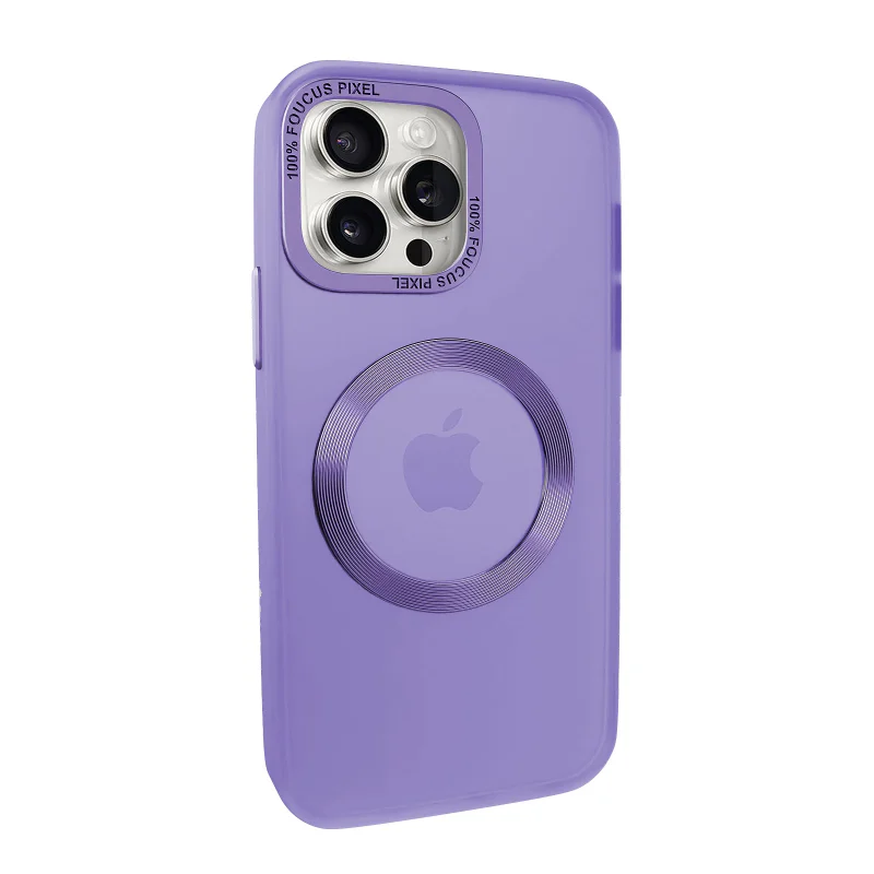 Capa Apokin para Apple iPhone 13 Pro Max com MagSafe e Proteção de Câmara Lilás - Imagem 6