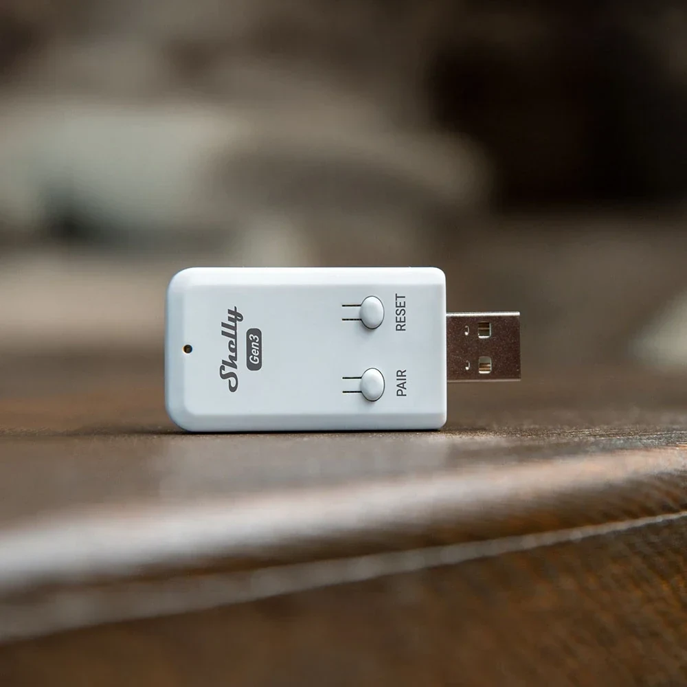 Gateway Bluetooth Shelly BLU Gateway Gen3 USB-A para Wi-Fi - Imagem 4