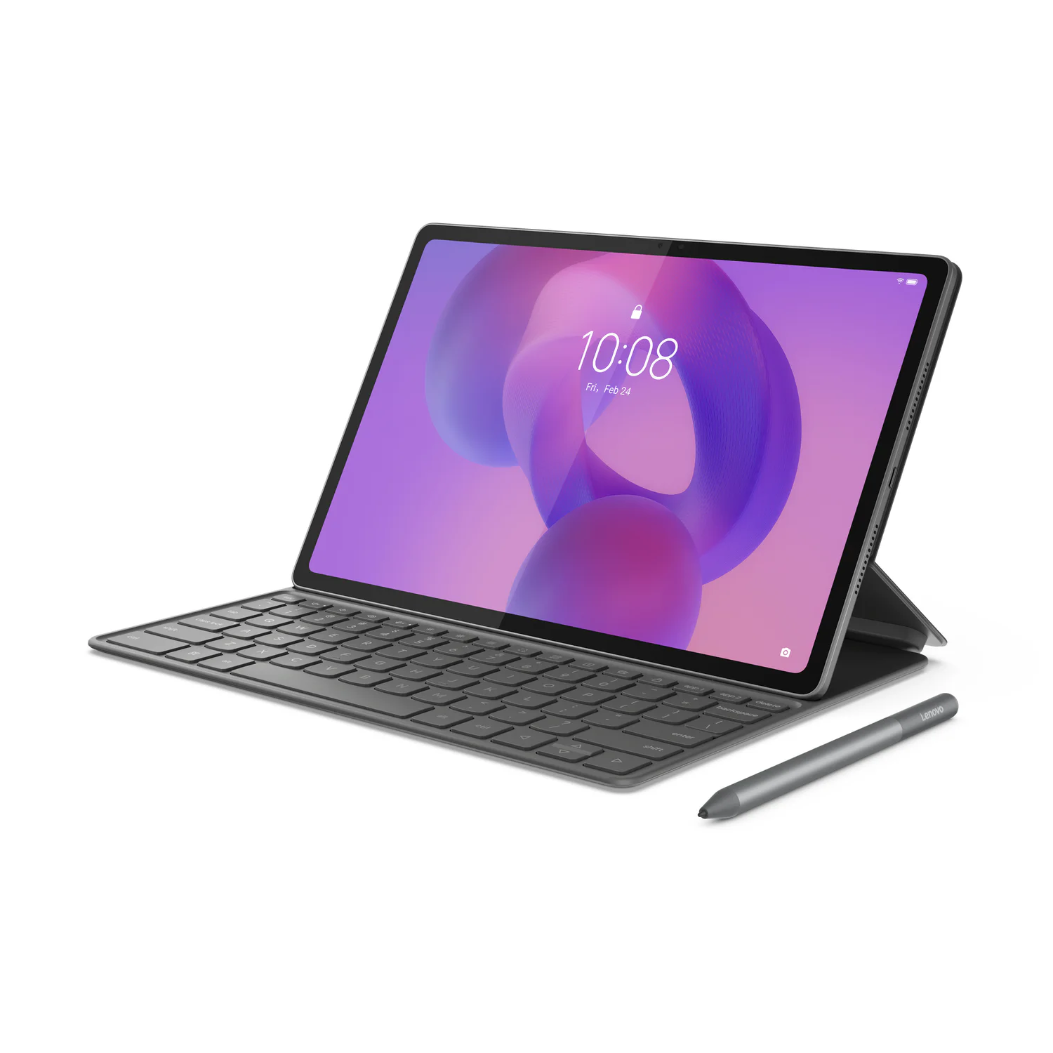 Tablet Lenovo Idea Tab Plus 12,1" 2.5K 90Hz MediaTek Dimensity 6400 6GB 128GB Wi-Fi Android 15 Cinzento com Caneta e Teclado PT
