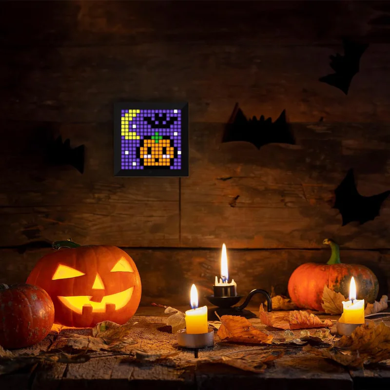 Moldura Digital Apokin Divoom Pixoo com Controlo de Luz Ambiente - Imagem 3