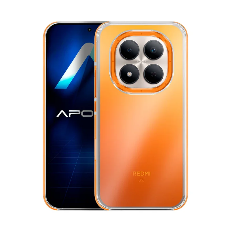 Capa Apokin para Xiaomi Redmi Note 15 Pro Plus 5G Efeito Camaleão Laranja - Imagem 2