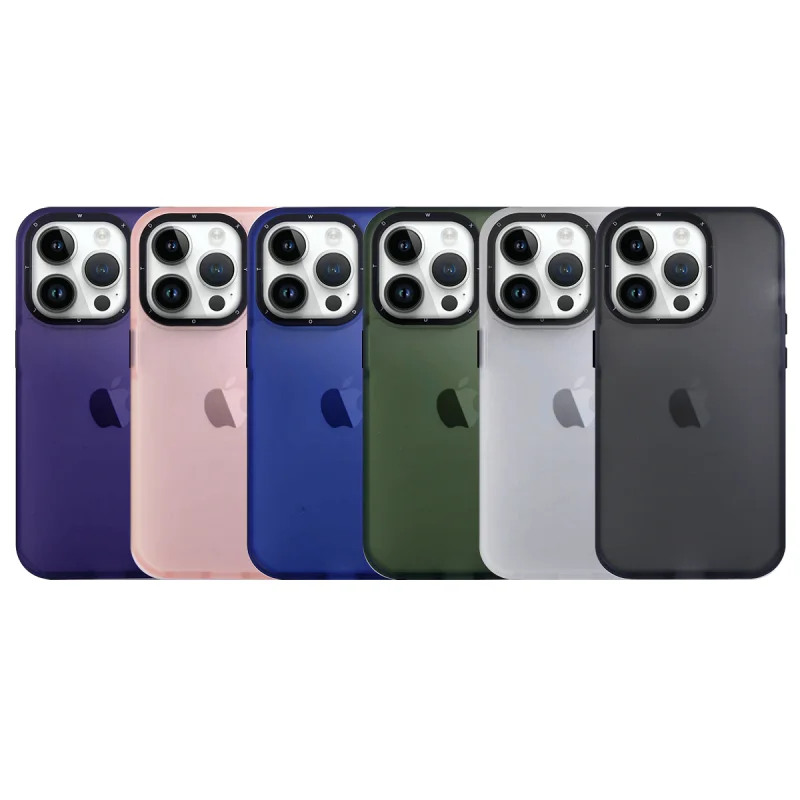 Capa Apokin Smoked Xycolt com Proteção de Câmara para Apple iPhone 15 Pro Max Cor: Variedade de cores - Imagem 1