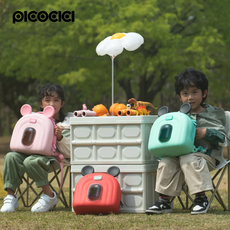 Mochila Infantil Picocici Mouse K52 Apokin Rosa - Imagem 2