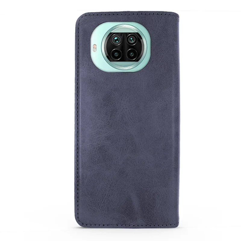 Capa com Porta-Cartões Apokin em Couro Sintético para Xiaomi Mi 10T Lite Preto - Imagem 5