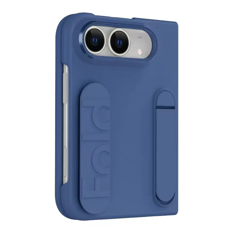Capa Apokin para iPhone 18 Duo com Fita e Suporte Cinza - Imagem 4