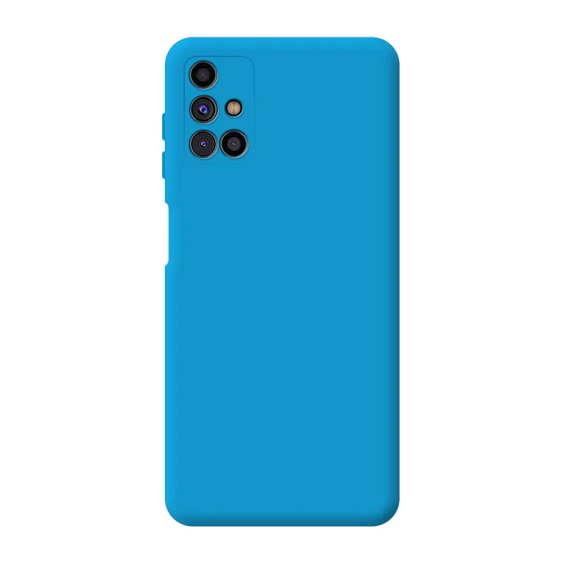Capa de Silicone Macio Apokin com Proteção de Câmara 3D para Samsung Galaxy M31s Variedade de cores - Imagem 2