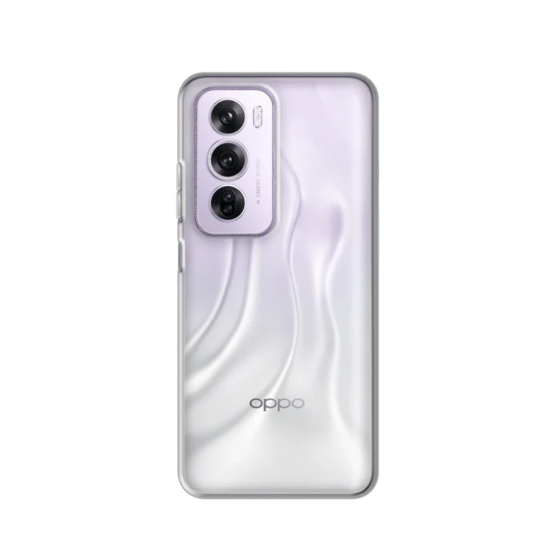Capa Apokin para Oppo Reno 12 Pro 5G Transparente 2,0 mm Espessura Dupla