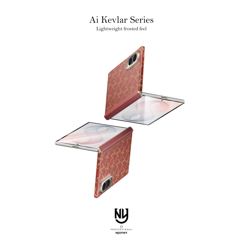 Capa Apokin NJOYNY Kevlar Series para Samsung Galaxy Z Fold 8 Ultra Multicolor Cor 2 - Imagem 3