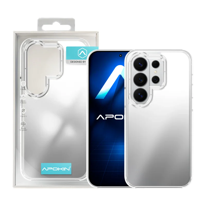 Capa Apokin Camaleão para Samsung Galaxy S25 Ultra Prata - Imagem 3
