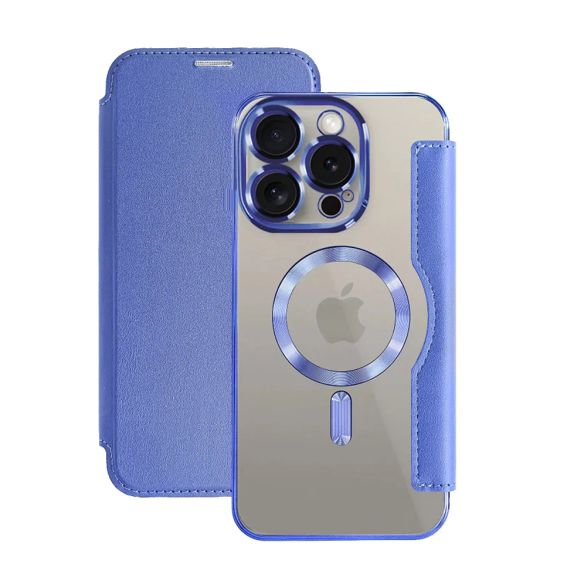 Capa Apokin Mocome Cromada com MagSafe para iPhone 15 Pro Preto - Imagem 3