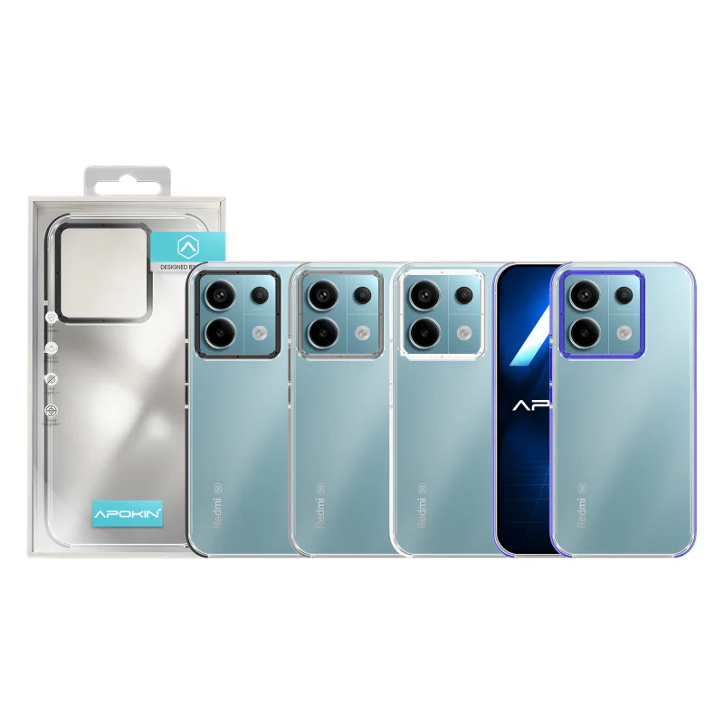 Capa Reforçada Apokin para Xiaomi Redmi Note 13 Pro 5G Branco